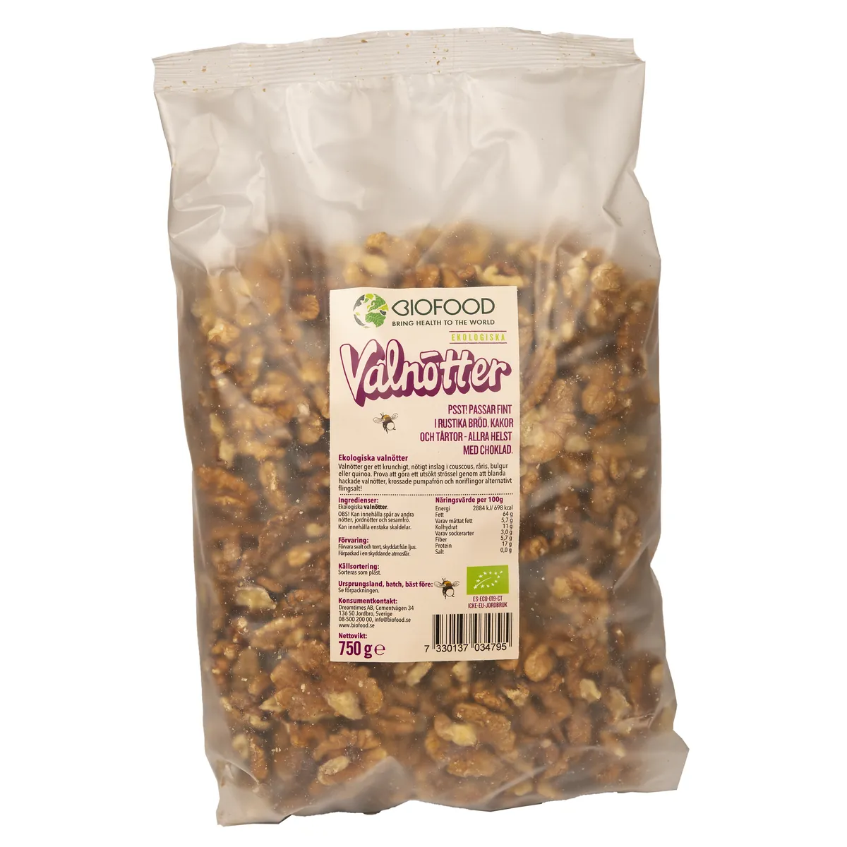 valnötter halvor 750 g valnötter halvor 750 g