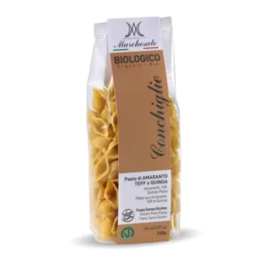 conchiglia amaranto teff quinoa glutenfri 250 g