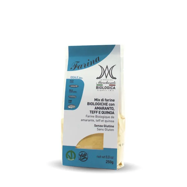 mjöl amaranto teff quinoa glutenfri 250 g